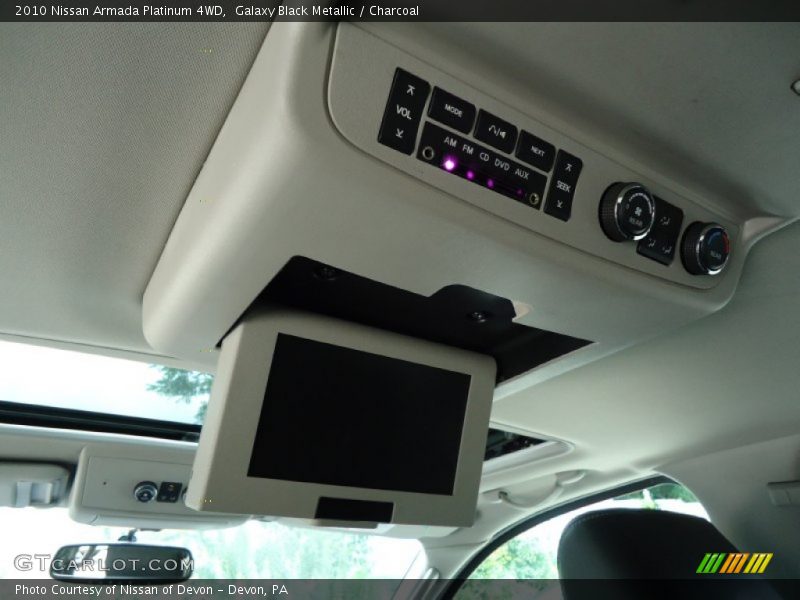 Galaxy Black Metallic / Charcoal 2010 Nissan Armada Platinum 4WD