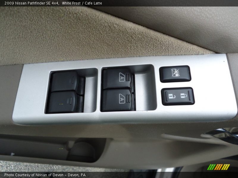 White Frost / Cafe Latte 2009 Nissan Pathfinder SE 4x4