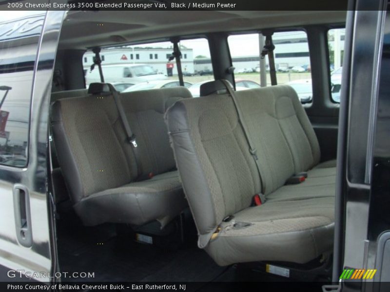 Black / Medium Pewter 2009 Chevrolet Express 3500 Extended Passenger Van