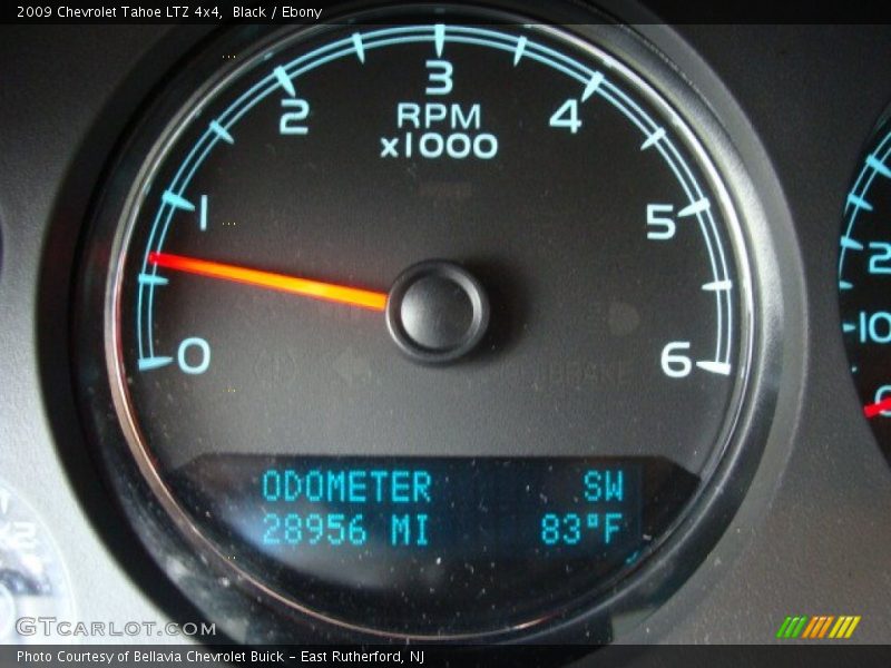 Black / Ebony 2009 Chevrolet Tahoe LTZ 4x4