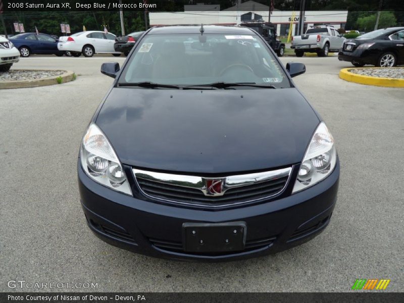 Deep Blue / Morocco Brown 2008 Saturn Aura XR