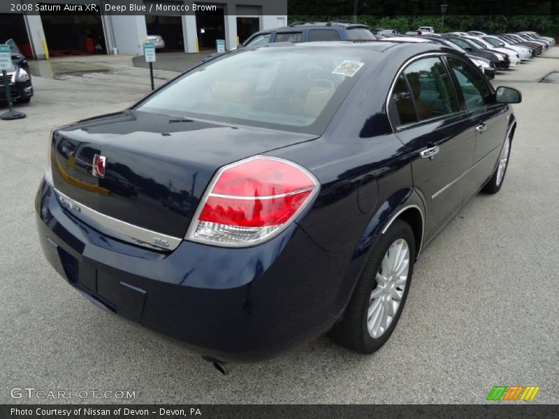 Deep Blue / Morocco Brown 2008 Saturn Aura XR