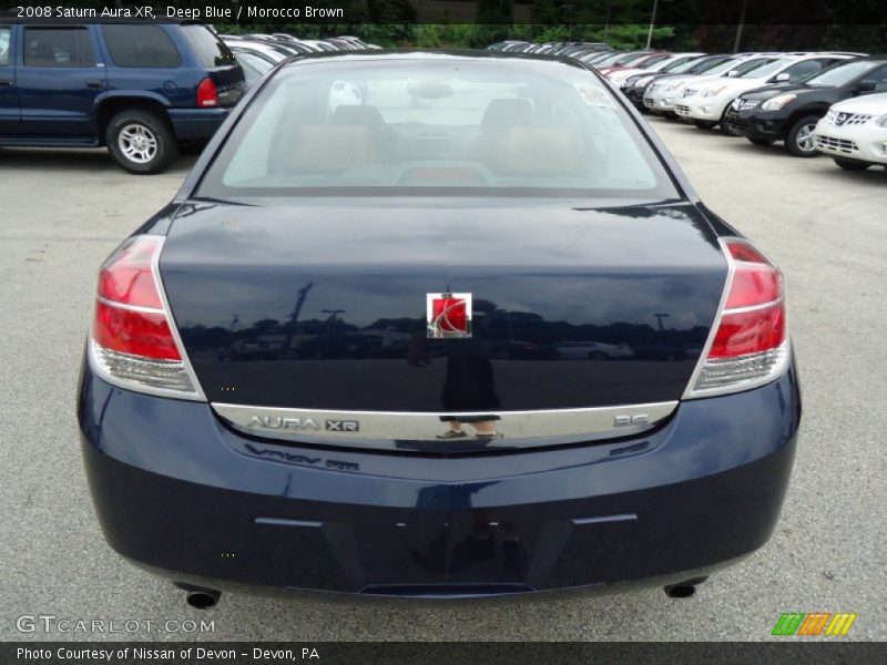 Deep Blue / Morocco Brown 2008 Saturn Aura XR