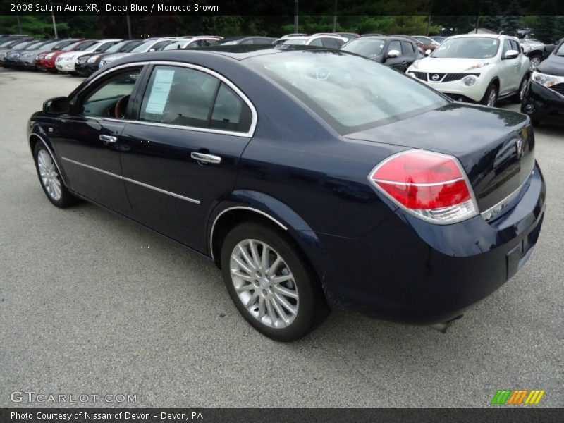 Deep Blue / Morocco Brown 2008 Saturn Aura XR