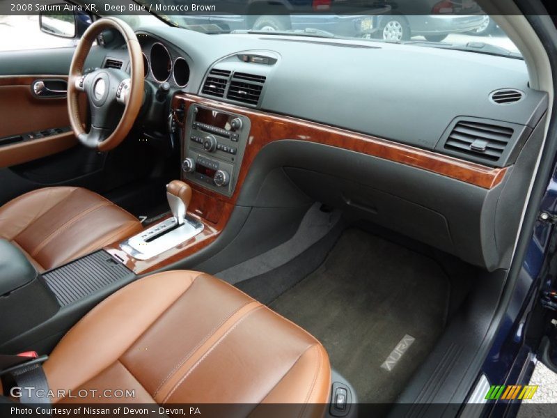 Deep Blue / Morocco Brown 2008 Saturn Aura XR