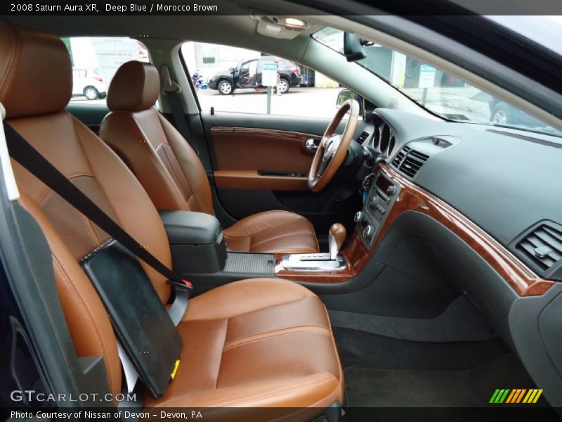 Deep Blue / Morocco Brown 2008 Saturn Aura XR