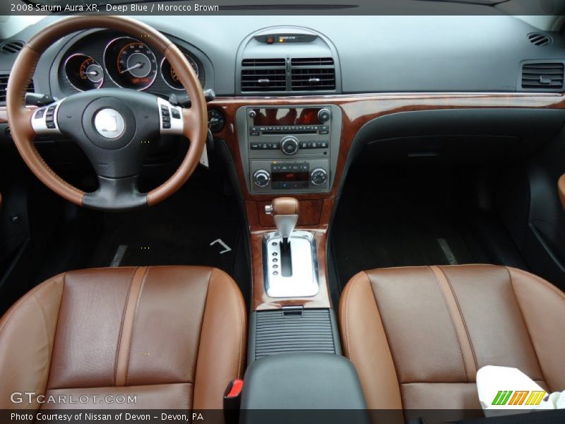 Deep Blue / Morocco Brown 2008 Saturn Aura XR