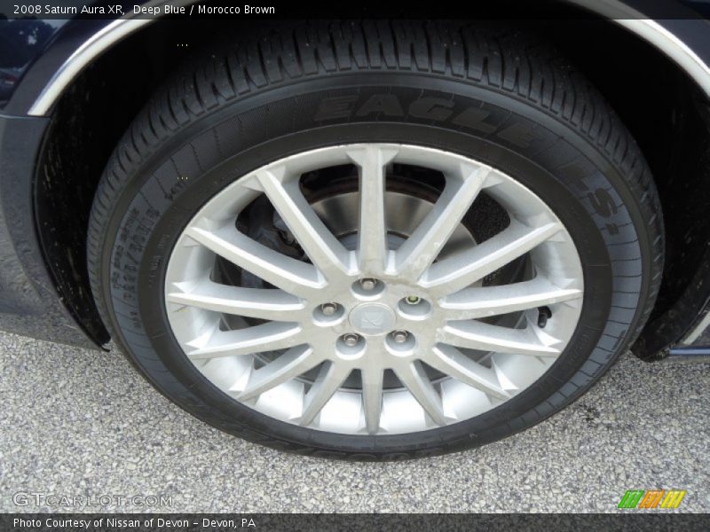 Deep Blue / Morocco Brown 2008 Saturn Aura XR