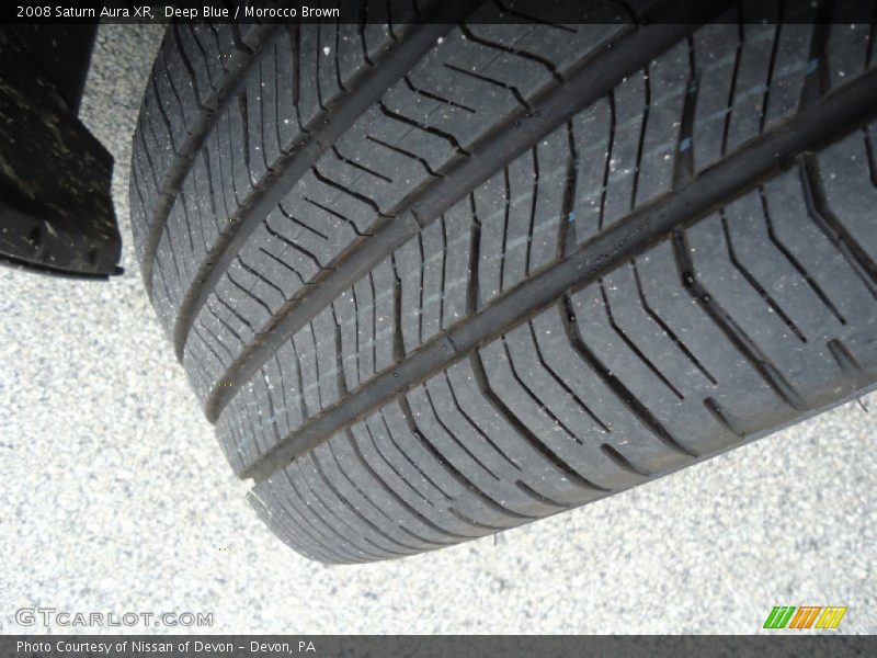Deep Blue / Morocco Brown 2008 Saturn Aura XR