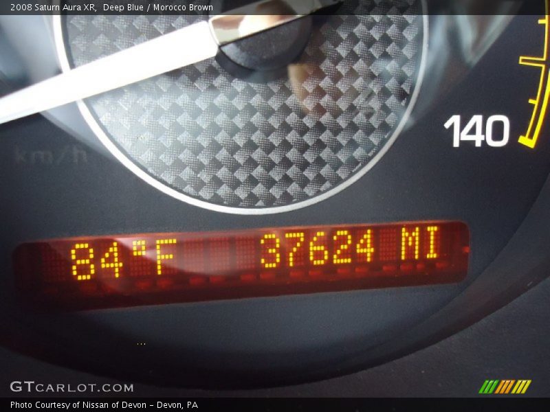 Deep Blue / Morocco Brown 2008 Saturn Aura XR