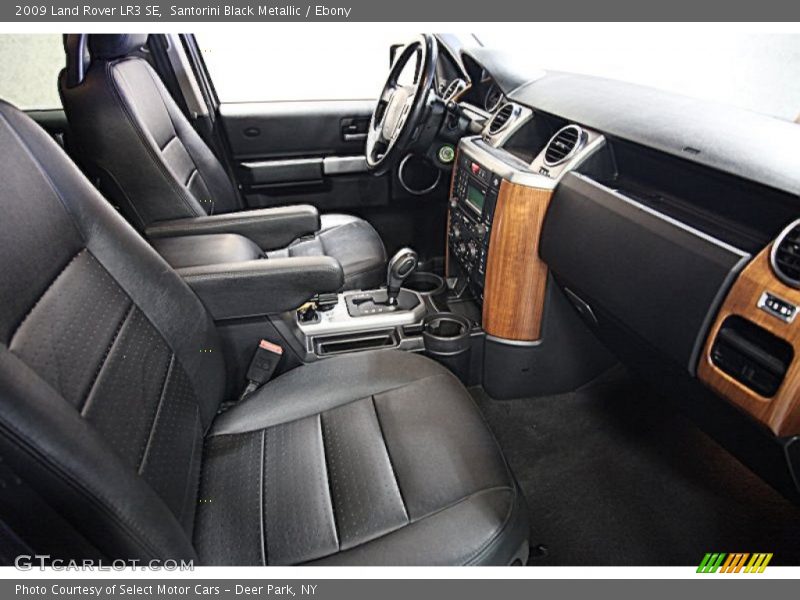 Santorini Black Metallic / Ebony 2009 Land Rover LR3 SE