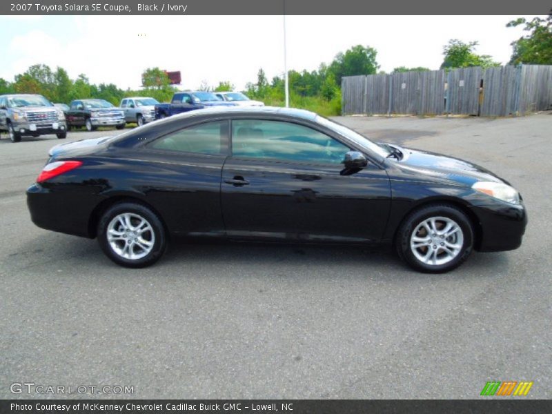 Black / Ivory 2007 Toyota Solara SE Coupe