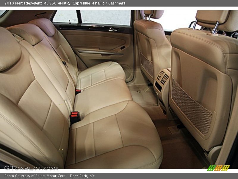 Capri Blue Metallic / Cashmere 2010 Mercedes-Benz ML 350 4Matic