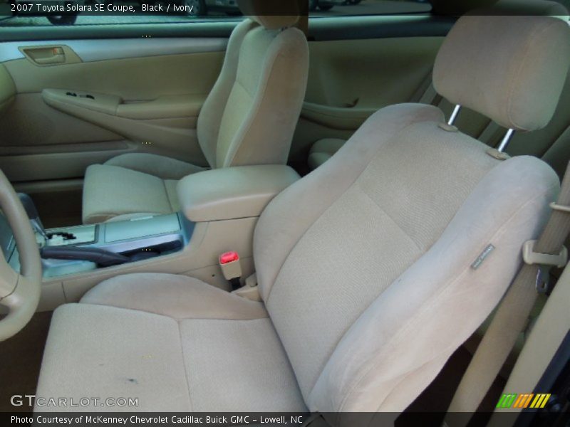 Black / Ivory 2007 Toyota Solara SE Coupe