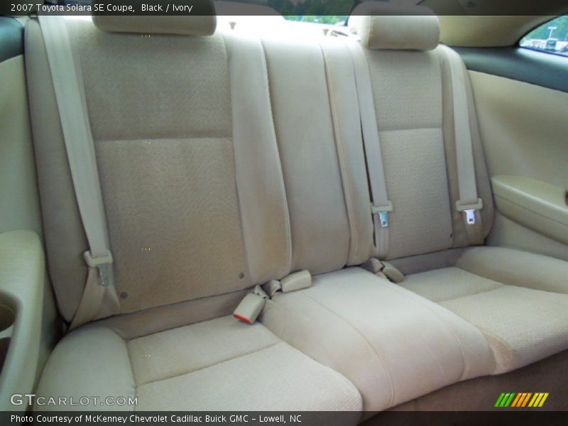 Black / Ivory 2007 Toyota Solara SE Coupe