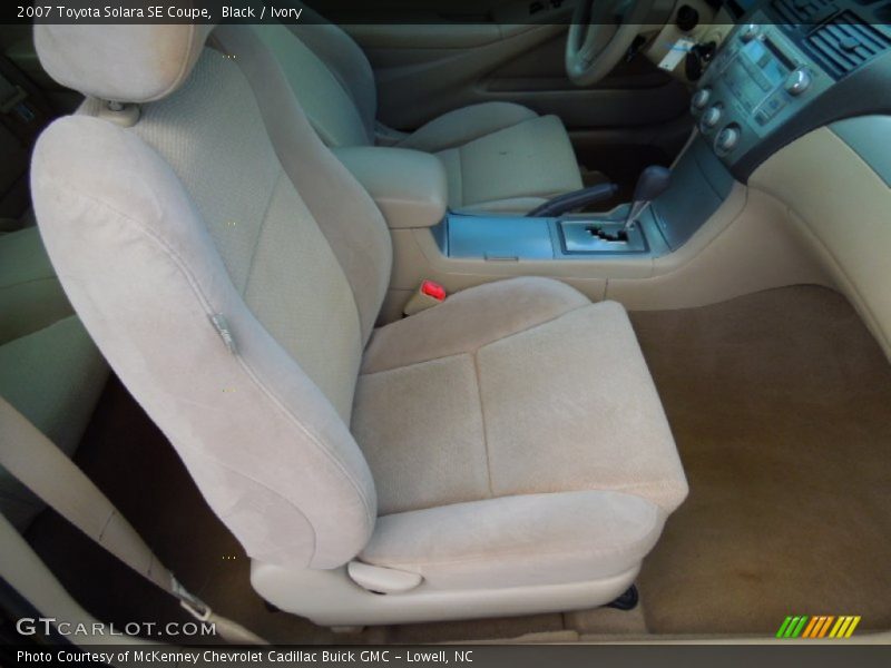 Black / Ivory 2007 Toyota Solara SE Coupe