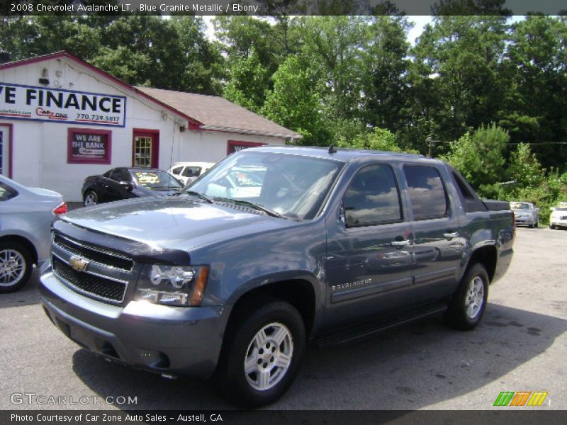 Blue Granite Metallic / Ebony 2008 Chevrolet Avalanche LT