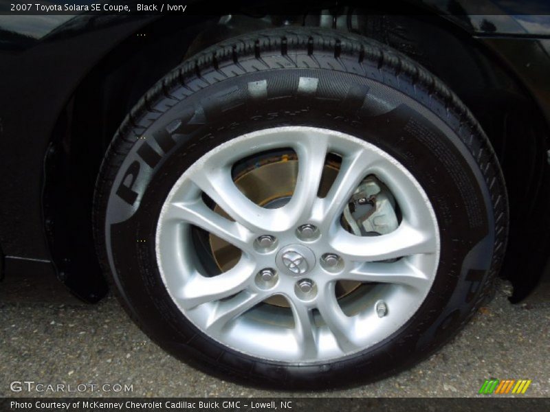 Black / Ivory 2007 Toyota Solara SE Coupe