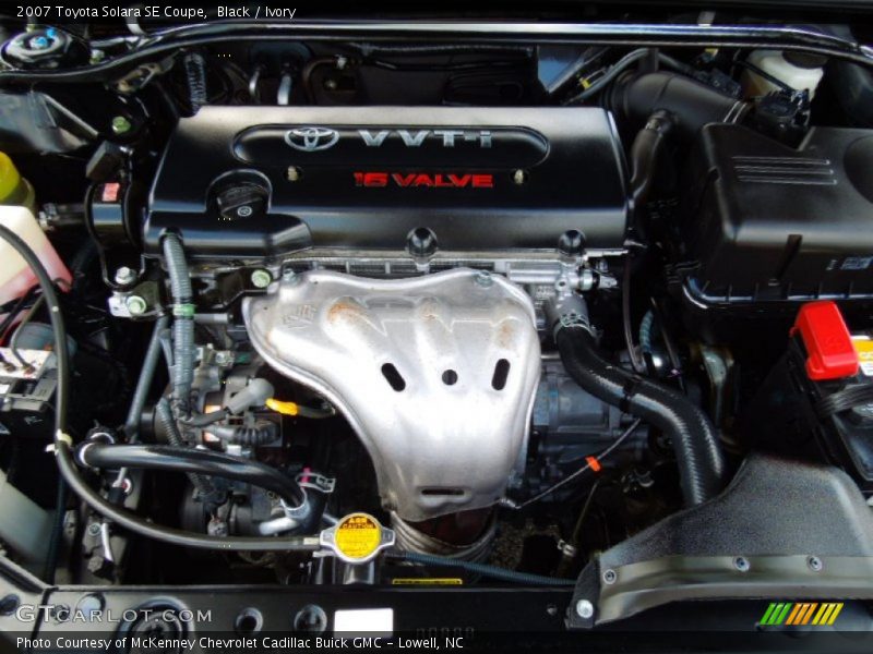 Black / Ivory 2007 Toyota Solara SE Coupe