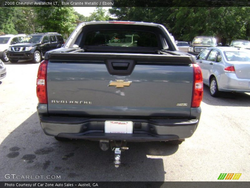 Blue Granite Metallic / Ebony 2008 Chevrolet Avalanche LT