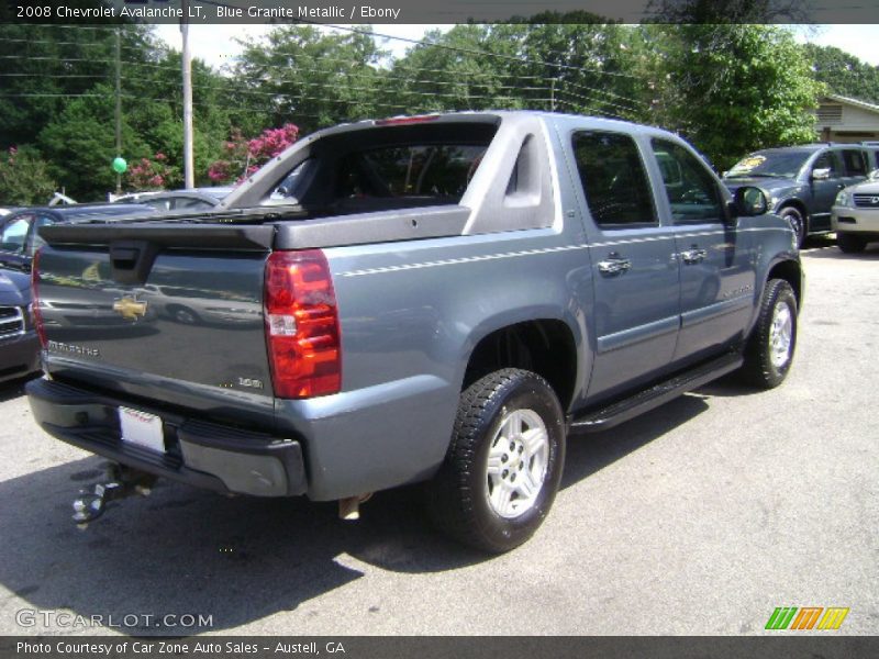 Blue Granite Metallic / Ebony 2008 Chevrolet Avalanche LT