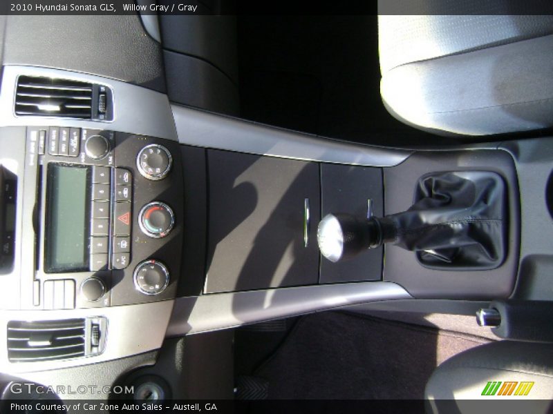 Willow Gray / Gray 2010 Hyundai Sonata GLS
