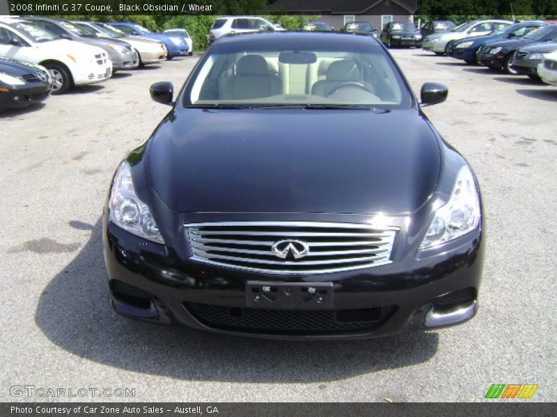 Black Obsidian / Wheat 2008 Infiniti G 37 Coupe