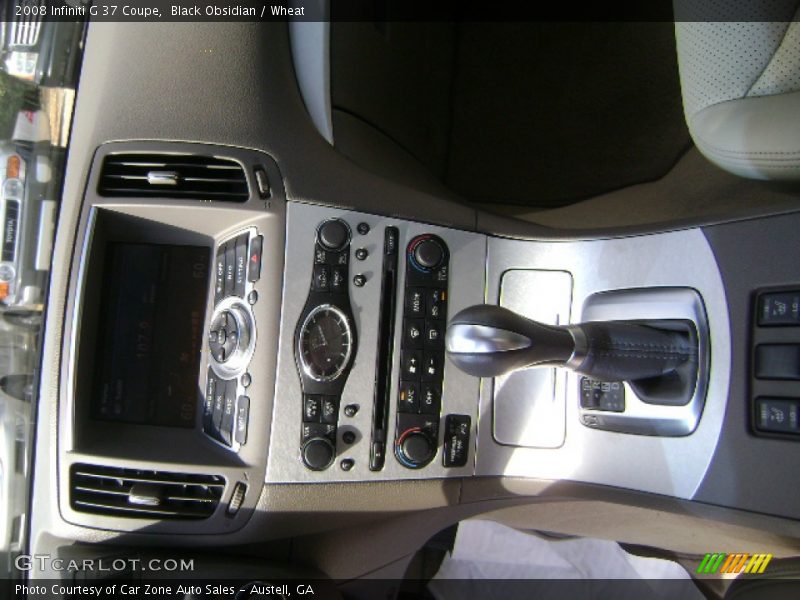 Black Obsidian / Wheat 2008 Infiniti G 37 Coupe