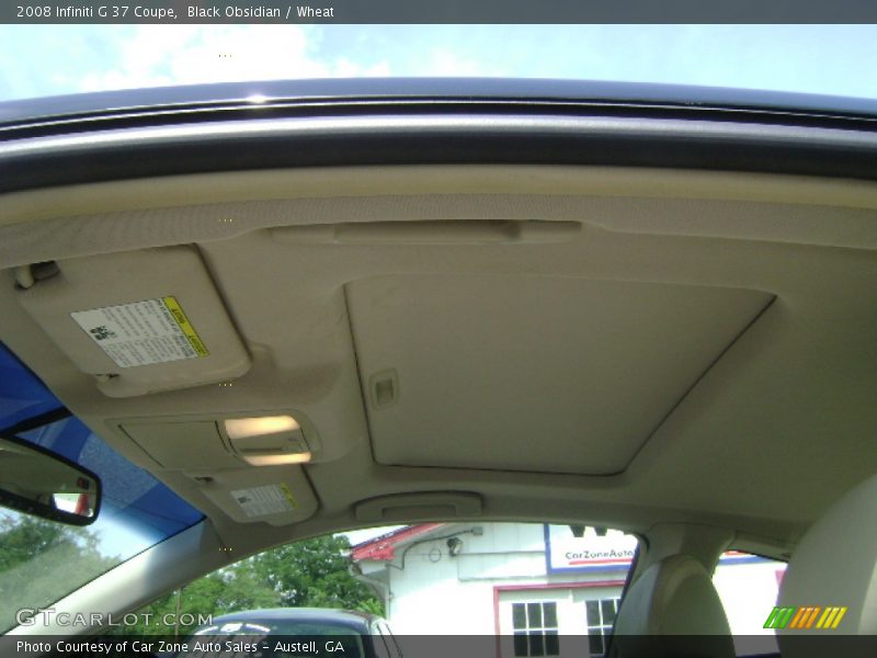 Black Obsidian / Wheat 2008 Infiniti G 37 Coupe