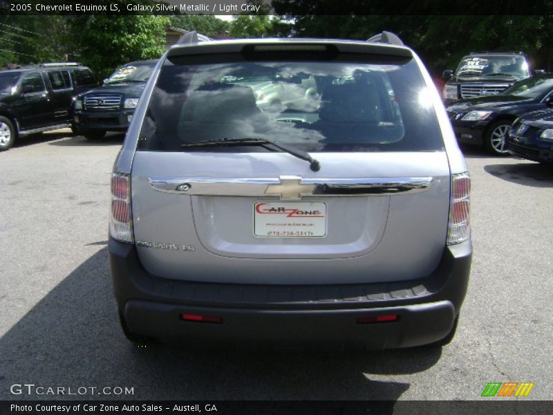 Galaxy Silver Metallic / Light Gray 2005 Chevrolet Equinox LS