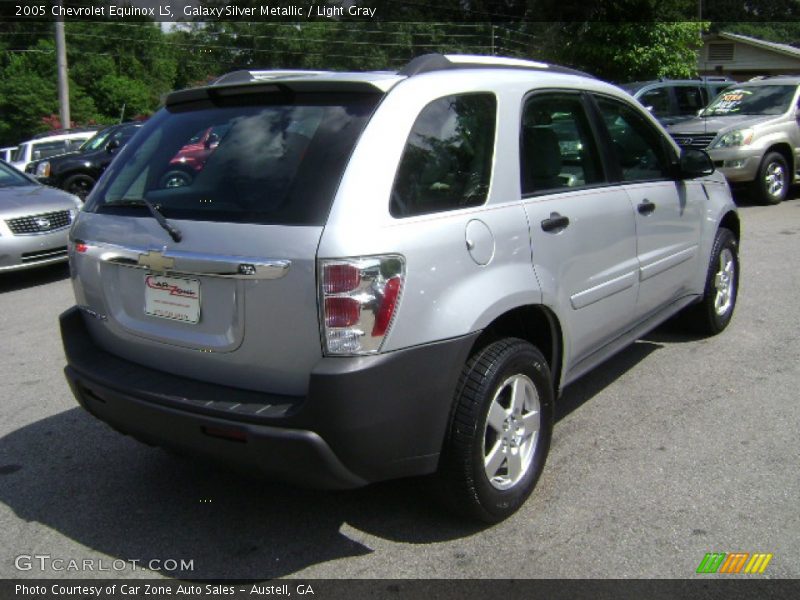 Galaxy Silver Metallic / Light Gray 2005 Chevrolet Equinox LS