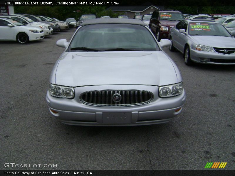 Sterling Silver Metallic / Medium Gray 2003 Buick LeSabre Custom