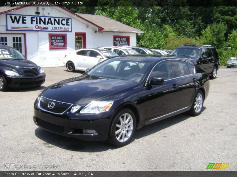 Black Onyx / Black 2006 Lexus GS 300 AWD