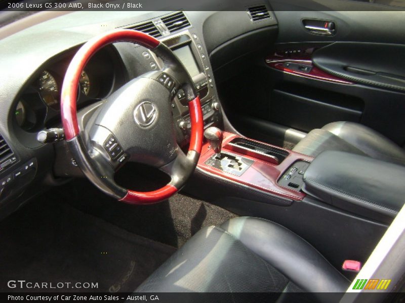 Black Onyx / Black 2006 Lexus GS 300 AWD
