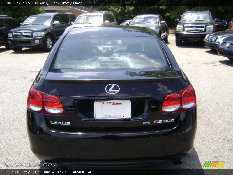 Black Onyx / Black 2006 Lexus GS 300 AWD