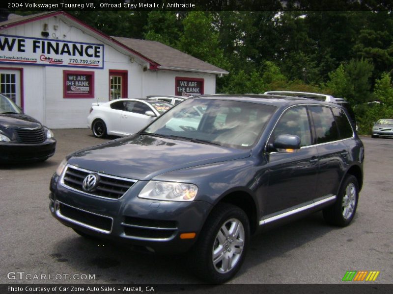 Offroad Grey Metallic / Anthracite 2004 Volkswagen Touareg V8