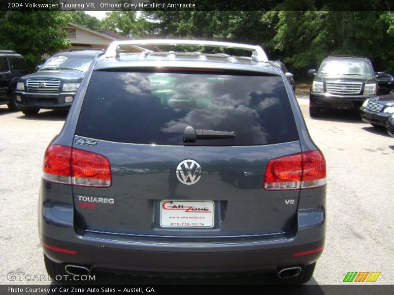 Offroad Grey Metallic / Anthracite 2004 Volkswagen Touareg V8