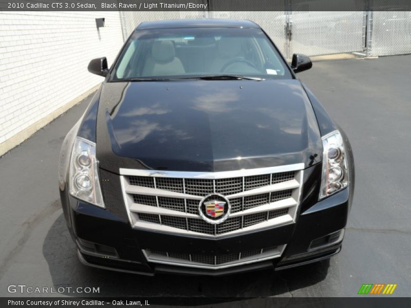 Black Raven / Light Titanium/Ebony 2010 Cadillac CTS 3.0 Sedan