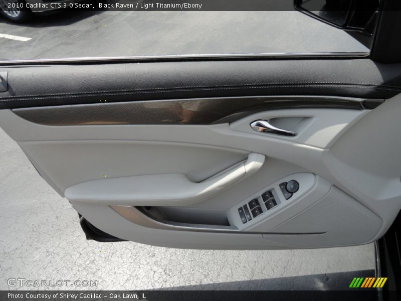 Black Raven / Light Titanium/Ebony 2010 Cadillac CTS 3.0 Sedan