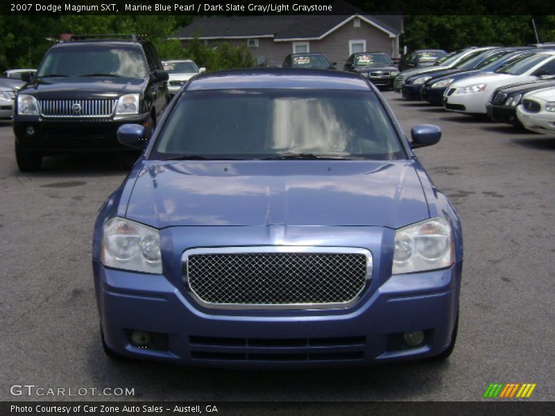 Marine Blue Pearl / Dark Slate Gray/Light Graystone 2007 Dodge Magnum SXT