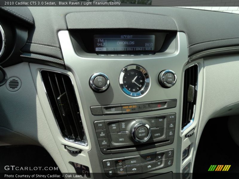 Black Raven / Light Titanium/Ebony 2010 Cadillac CTS 3.0 Sedan