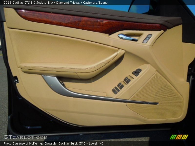 Black Diamond Tricoat / Cashmere/Ebony 2013 Cadillac CTS 3.0 Sedan