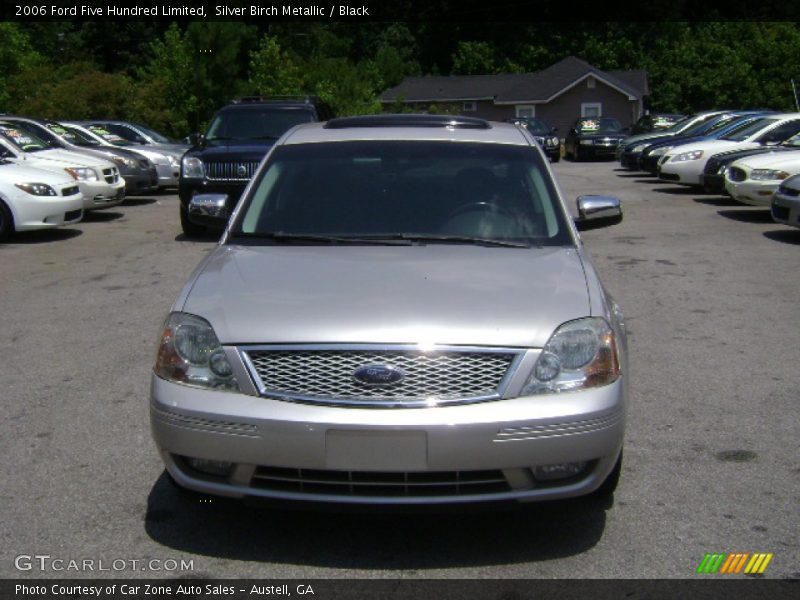 Silver Birch Metallic / Black 2006 Ford Five Hundred Limited