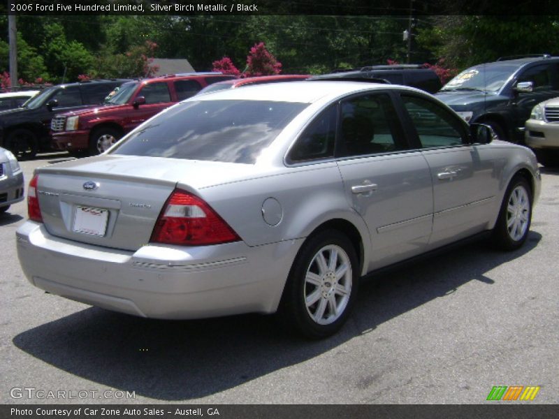 Silver Birch Metallic / Black 2006 Ford Five Hundred Limited
