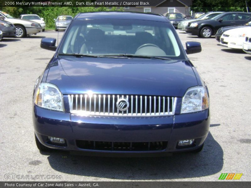Dark Blue Pearl Metallic / Charcoal Black 2006 Mercury Montego Premier AWD