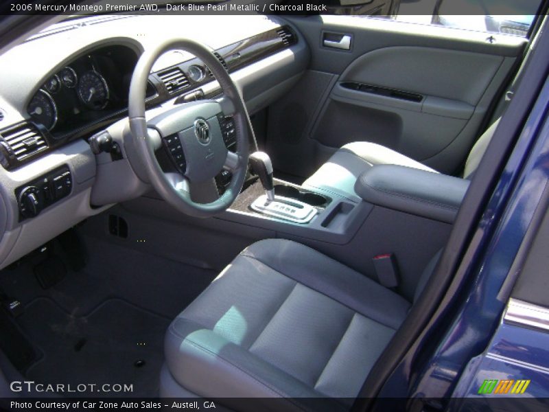 Dark Blue Pearl Metallic / Charcoal Black 2006 Mercury Montego Premier AWD