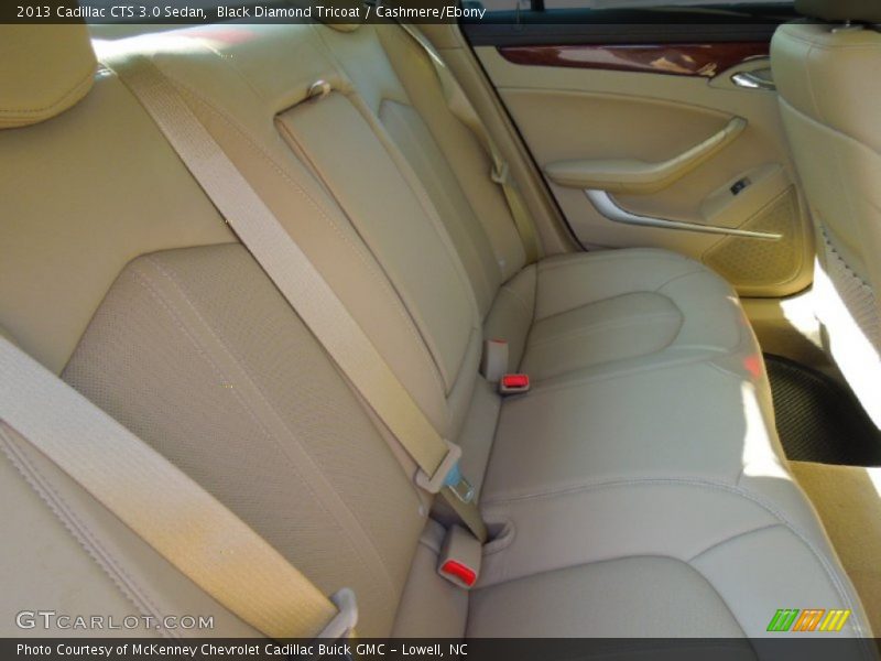 Black Diamond Tricoat / Cashmere/Ebony 2013 Cadillac CTS 3.0 Sedan