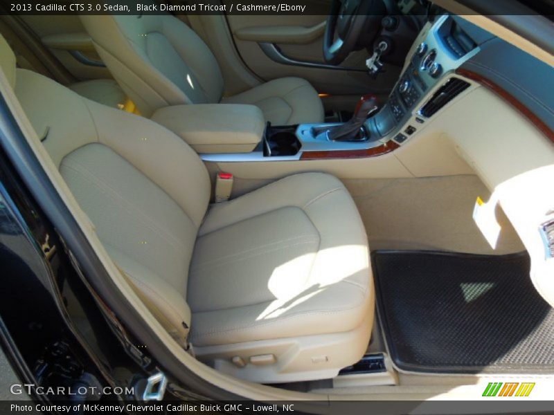 Black Diamond Tricoat / Cashmere/Ebony 2013 Cadillac CTS 3.0 Sedan