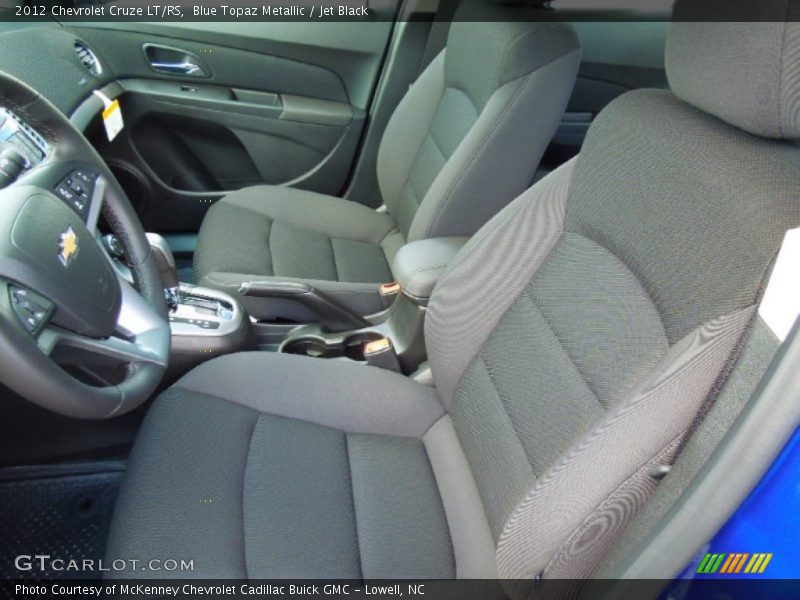 Blue Topaz Metallic / Jet Black 2012 Chevrolet Cruze LT/RS