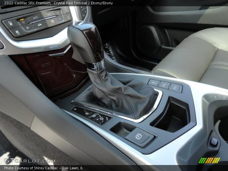 Crystal Red Tintcoat / Ebony/Ebony 2012 Cadillac SRX Premium